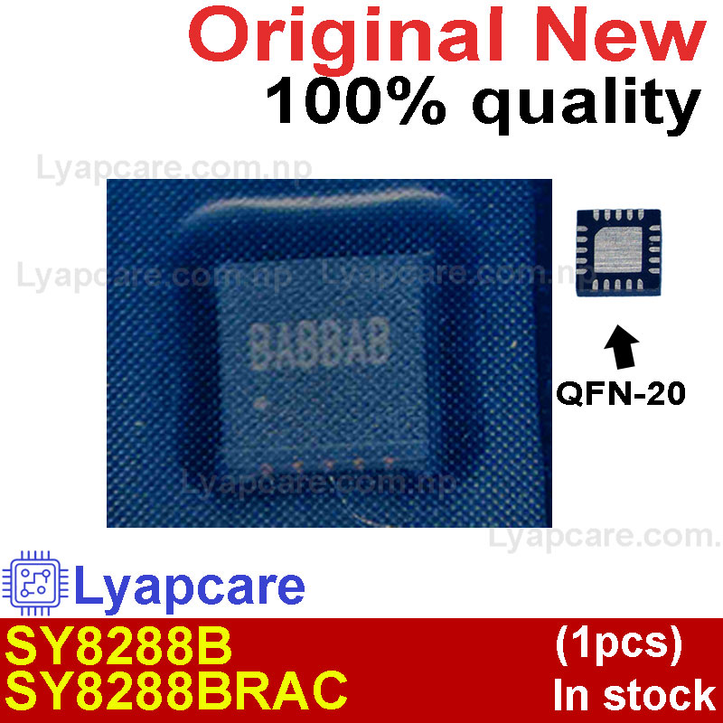 (1piece)100% New SY8288BRAC SY8288B SY8288 (BAB5ZA BAB5ZD BAB…) QFN-20 Chipset