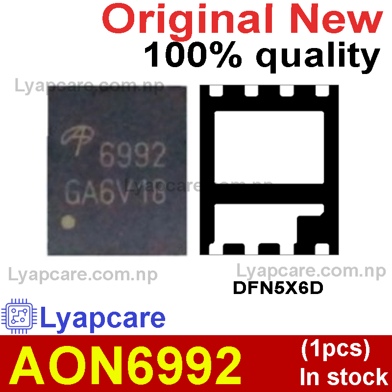 (1piece) 100% New AON6992 AO6992 6992 DFN5X6D
