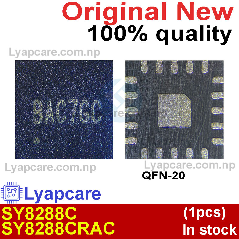 (1piece)100% New SY8288C SY8288CRAC BAC5KA BAC.. QFN-20 Chipset